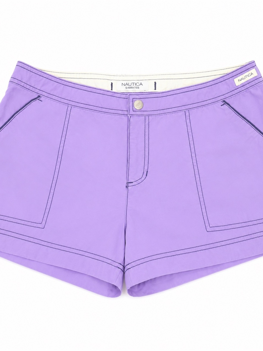 Nautica Lavender High-Waist Women’s Shorts